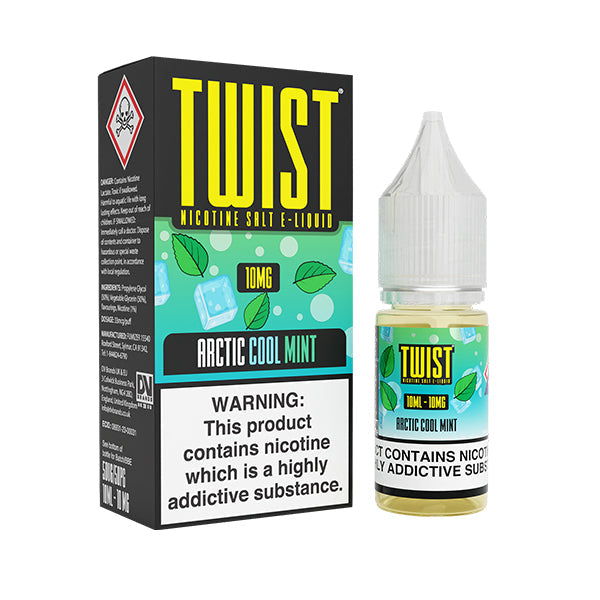 Arctic Cool Mint 10ml Nic Salt Twist - Box of 10