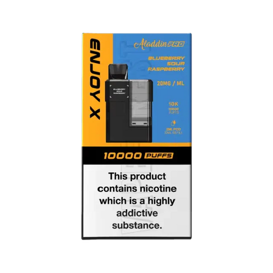 Aladdin Pro Enjoy X 10000 Prefilled Pods - Box of 5