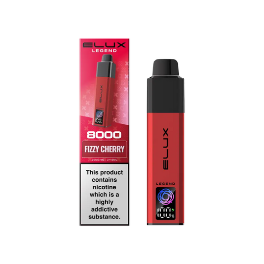 Elux Legend 8000 Prefilled Vape Kit Box 0f 5