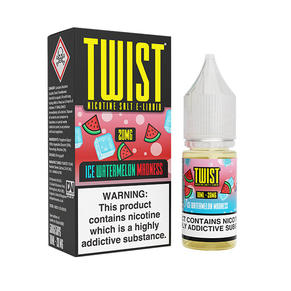 Ice watermelon madness 10ml nic salt twist - Box of 10