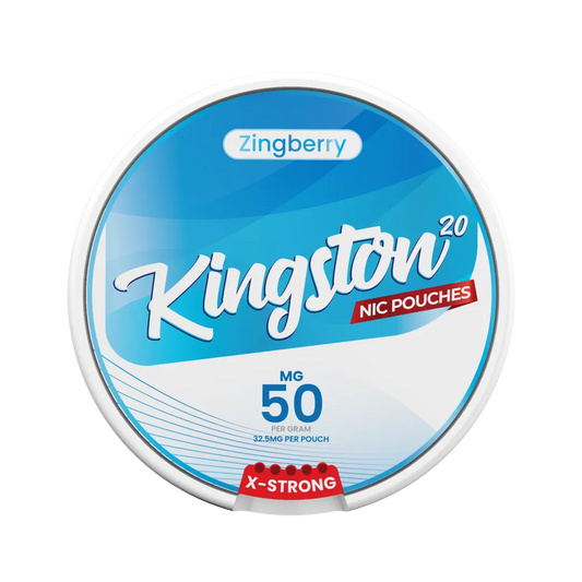 Kingston Zingberry Nicotine Pouches - Pack Of 10