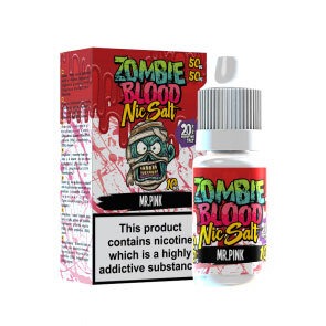 MR PINK NIC SALT 10ML ZOMBIE BLOOD - Box of 5