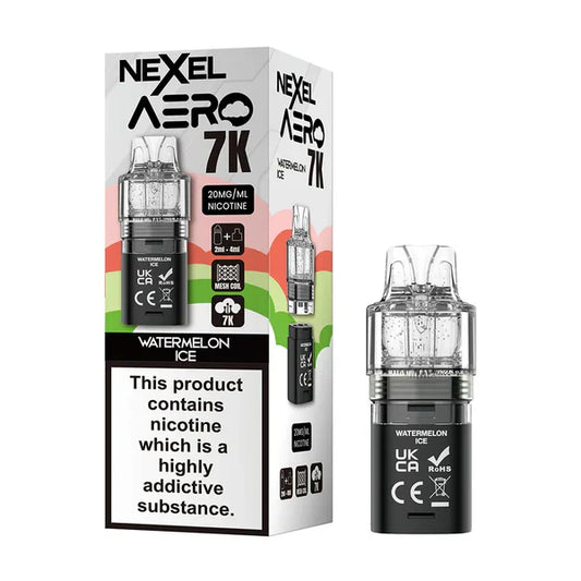 Nexel Aero 7000 Prefilled Refill Pods - Box of 10