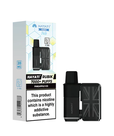 Hayati Rubik 7000 Prefilled Refill Pods - Box of 5