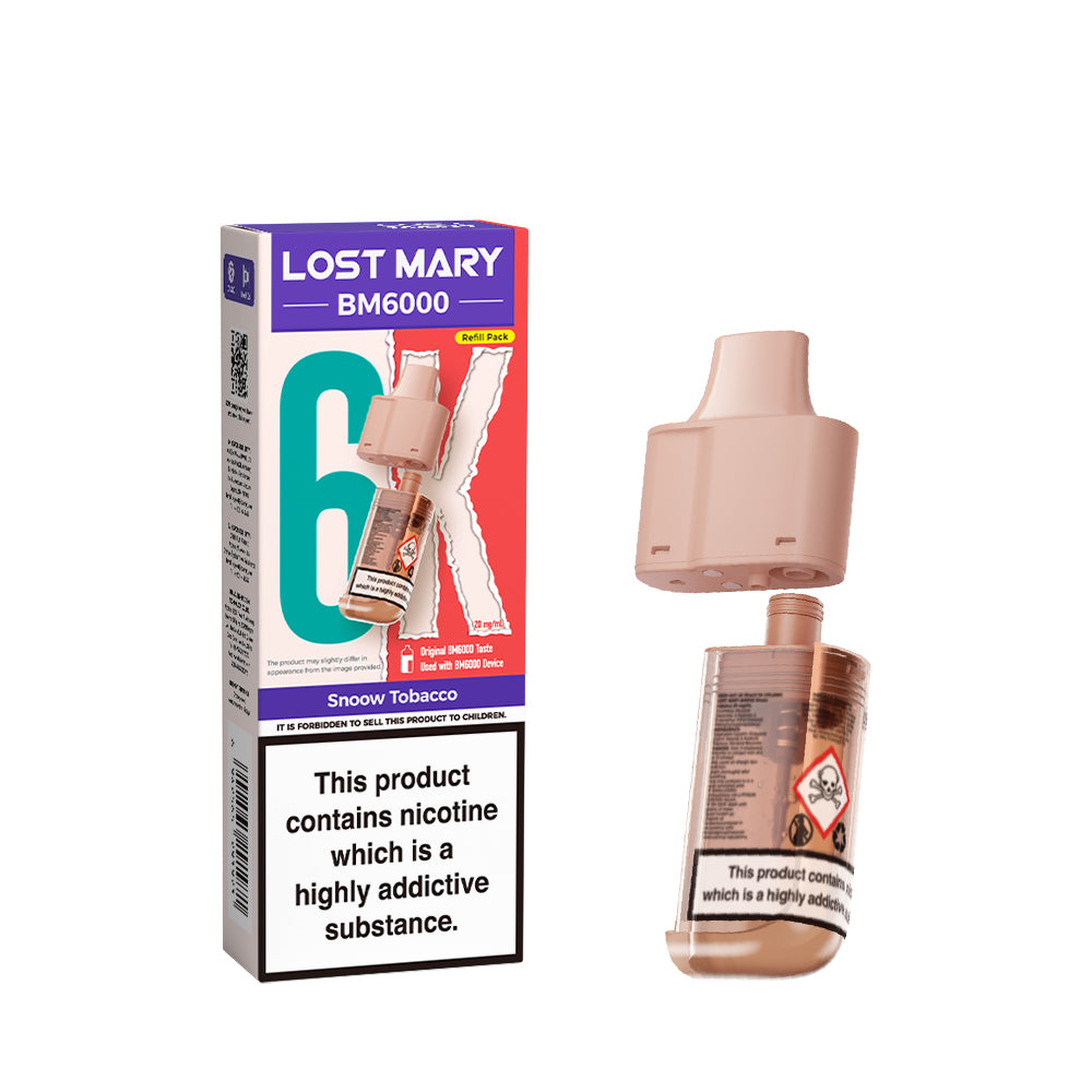 Lost Mary BM6000 Prefilled Pods - Box of 5