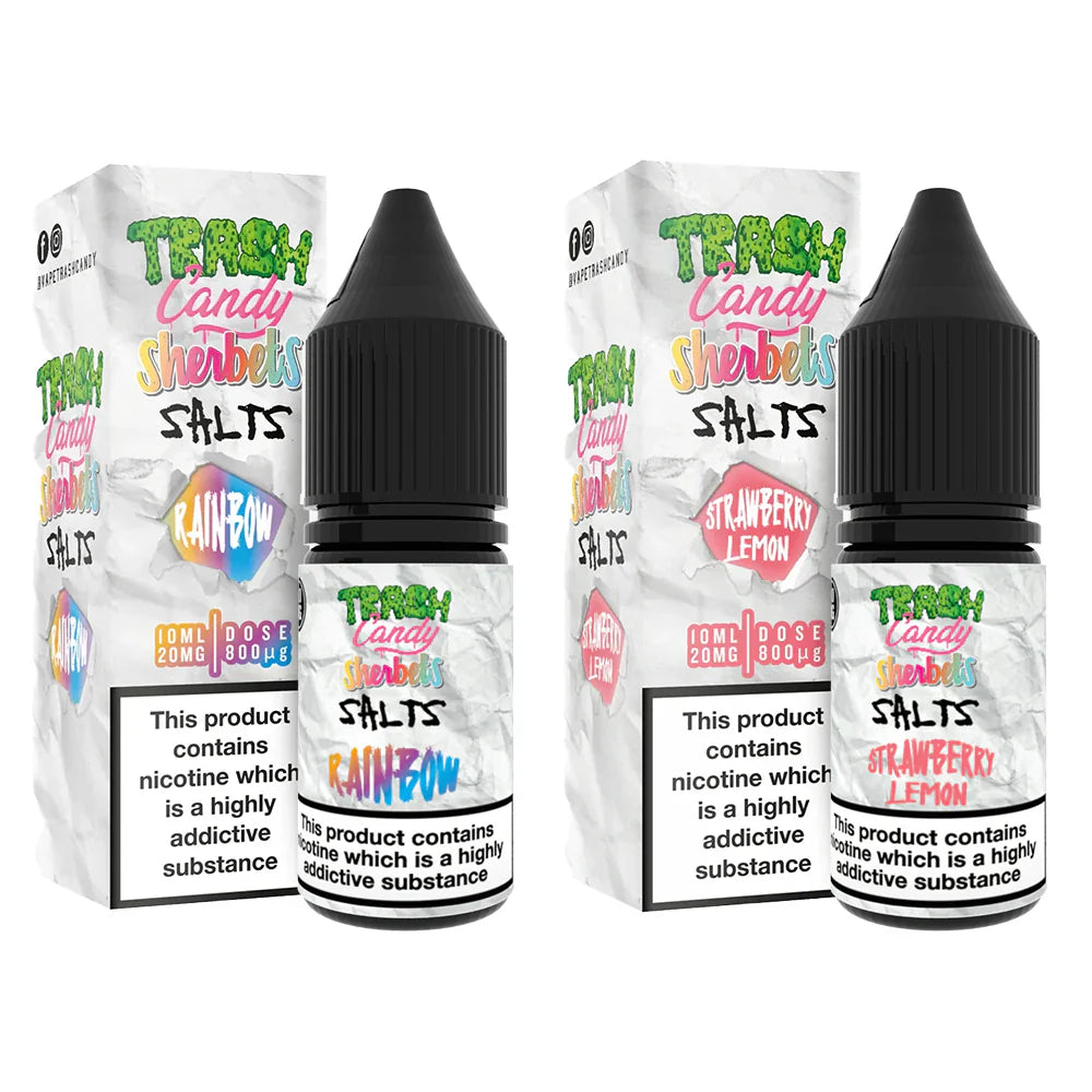 Trash Candy Sherbets Nic Salts 10ml - Box of 10