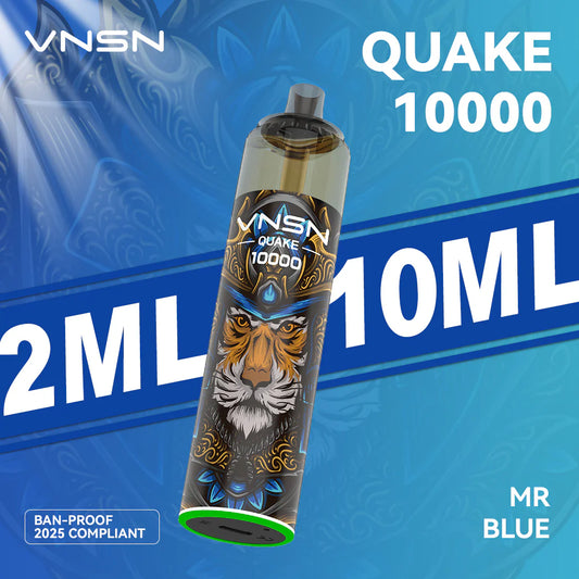 VNSN Quake 10000 Prefilled Vape Kit - Box Of 5