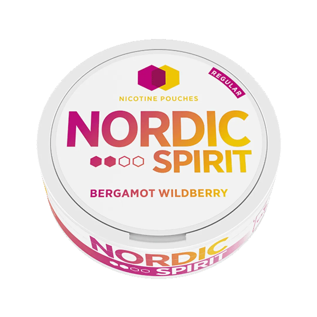 Bergamot Wildberry Nicotine Pouches by Nordic Spirit - Pack Of 10