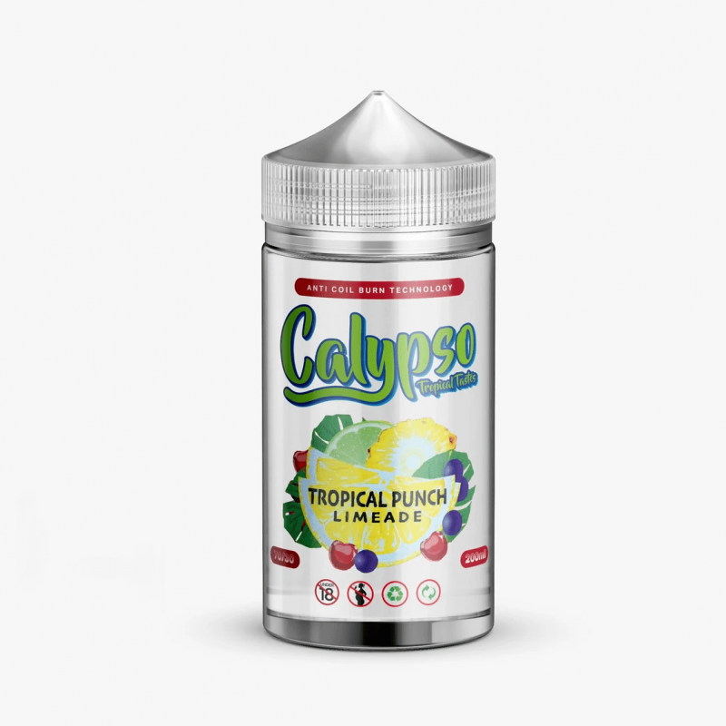 Calypso E-Liquid Tropical Punch Limeade 200ml  Rizz Vapes Wholesale