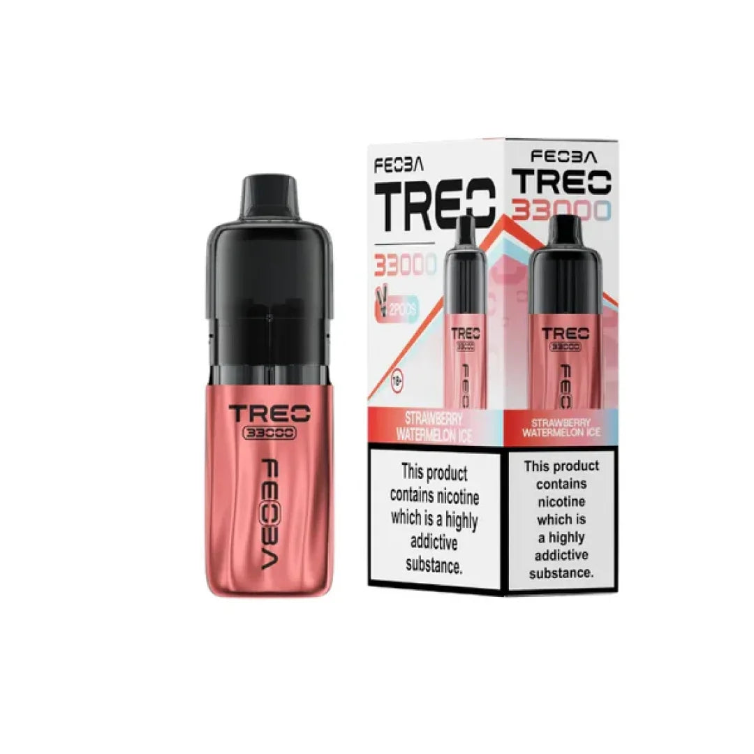 Feoba Treo 33000 Puffs Prefilled Pod Kit - Box Of 5