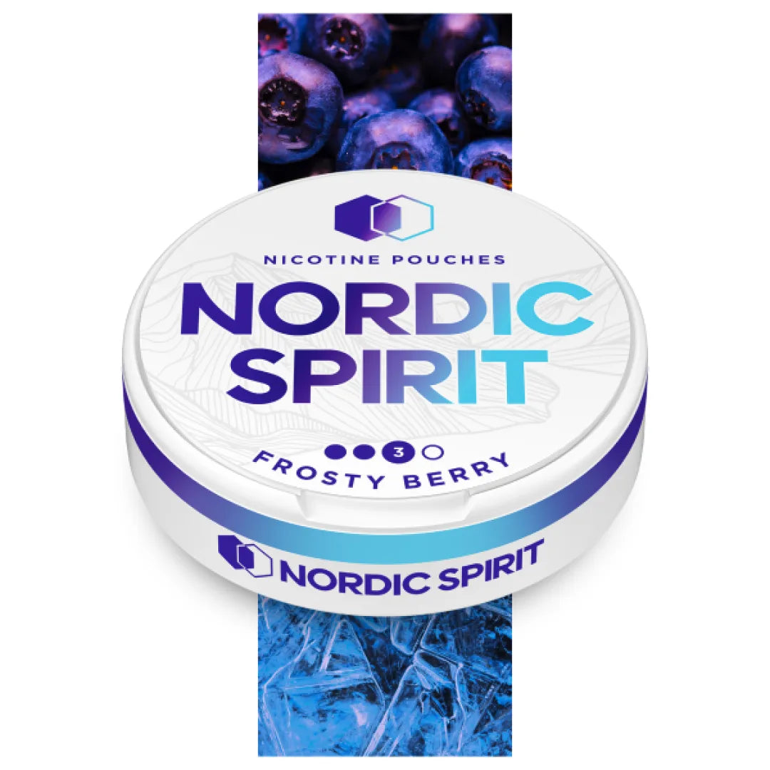 Frosty Berry Nicotine Pouches by Nordic Spirit - Pack Of 10