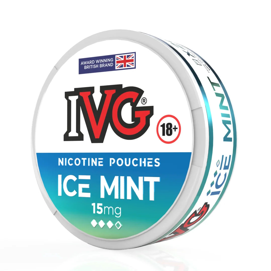 Ice Mint Nicotine Pouches by IVG - Pack of 10