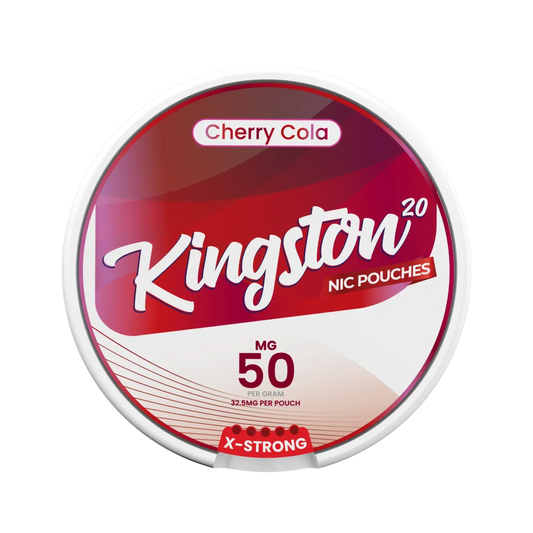 Kingston Cherry Cola Nicotine Pouches - Pack Of 10