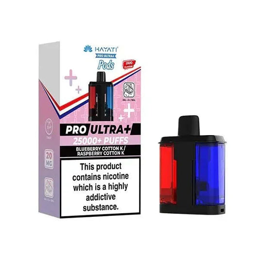 Hayati Pro Ultra Plus 25k Prefilled Pods - Box of 5
