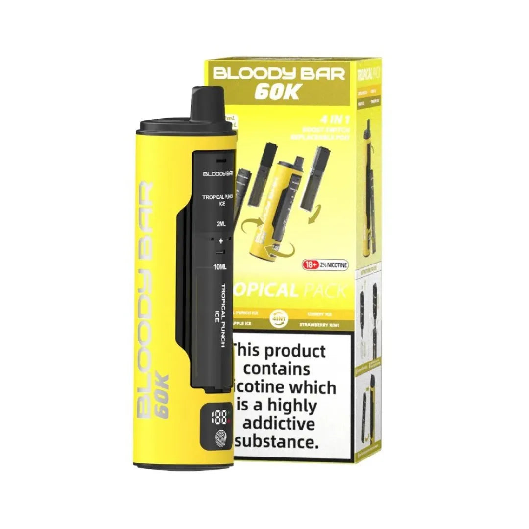 Bloody Bar 60k Prefilled Vape Kit - Box of 5