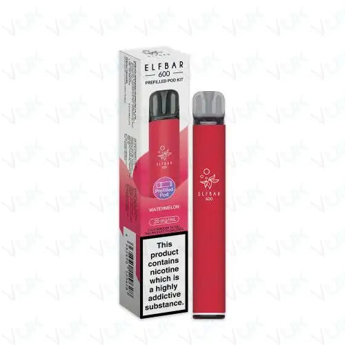 Elf Bar 600 Prefilled Pod Kit - Box of 10