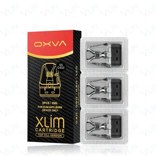 Oxva Xlim Stainless Steel Replacement Pods - Pack of 3