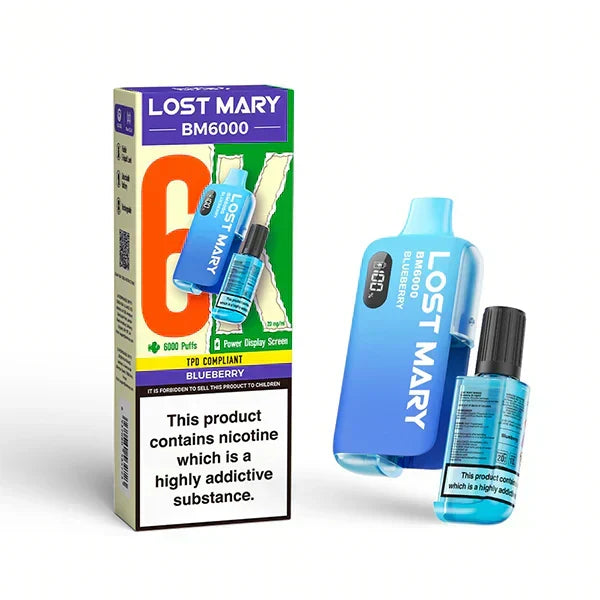 Lost Mary BM6000 Prefilled Pod Kit – Box of 5