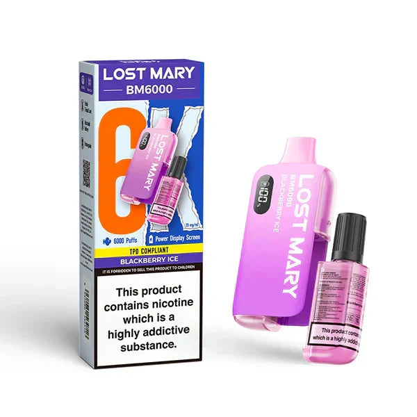 Lost Mary BM6000 Prefilled Pod Kit – Box of 5