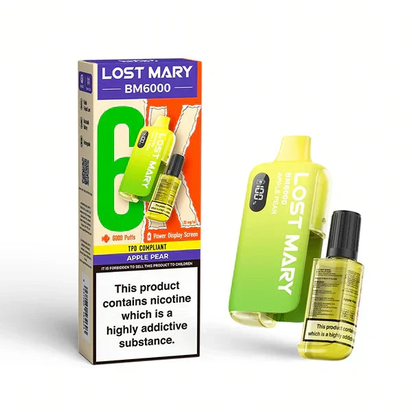 Lost Mary BM6000 Prefilled Pod Kit – Box of 5