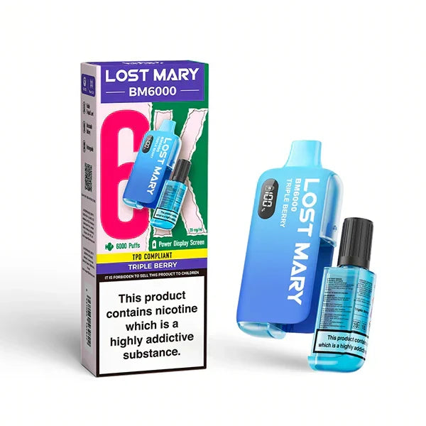 Lost Mary BM6000 Prefilled Pod Kit – Box of 5