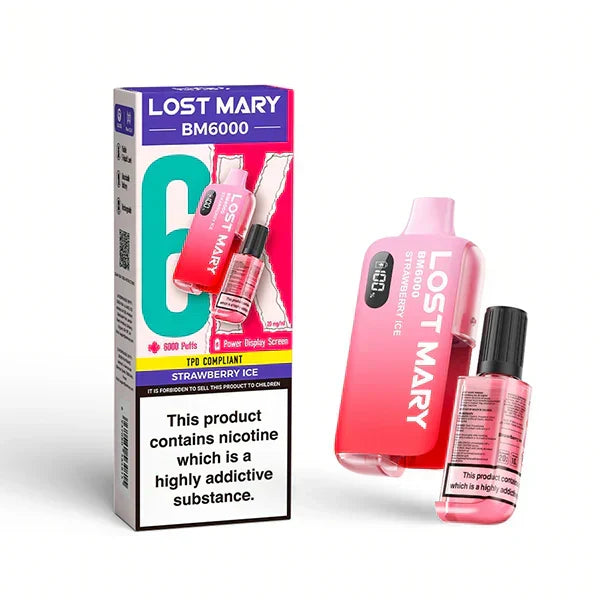 Lost Mary BM6000 Prefilled Pod Kit – Box of 5