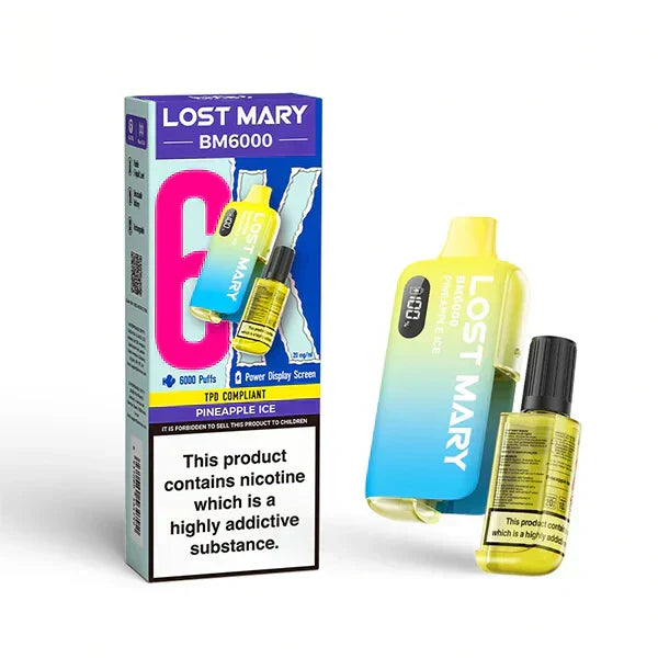 Lost Mary BM6000 Prefilled Pod Kit – Box of 5