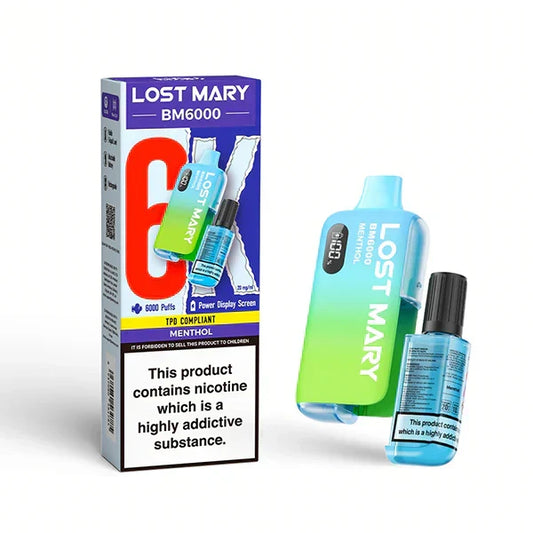 Lost Mary BM6000 Prefilled Pod Kit – Box of 5