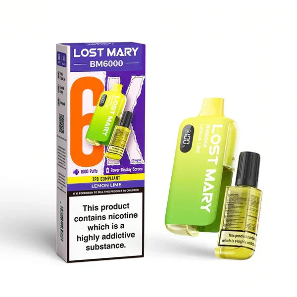 Lost Mary BM6000 Prefilled Pod Kit – Box of 5