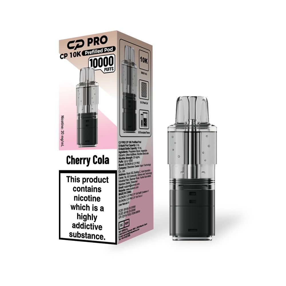 CP Pro CP10K Prefilled Pods - Box Of 5