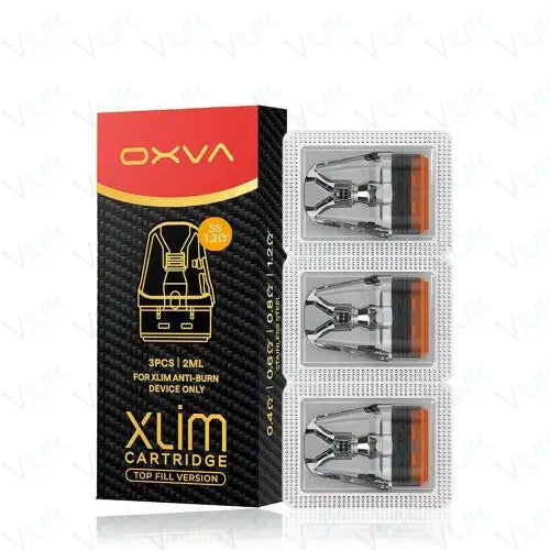 Oxva Xlim Stainless Steel Replacement Pods - Pack of 3