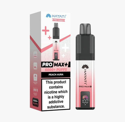 Hayati Pro Max+ 6000 Puffs Prefilled Kit - Box of 5