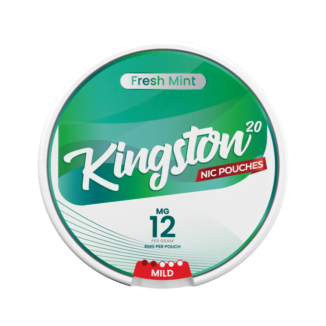 Kingston Fresh Mint Nicotine Pouches - Pack Of 10