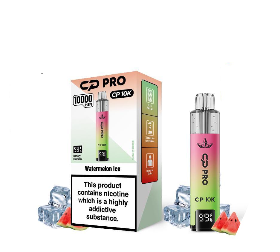 CP Pro CP10K Puffs Prefilled Pod Kit - Box of 5