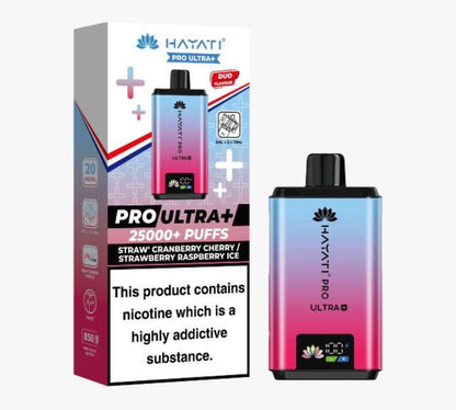 Hayati Pro Ultra Plus 25000 Puffs Prefilled Kit - Box of 5
