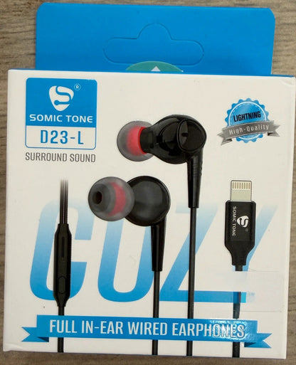 Somic Tone D23-C USB-C Wired Earphones - In-Ear Surround Sound Headphones