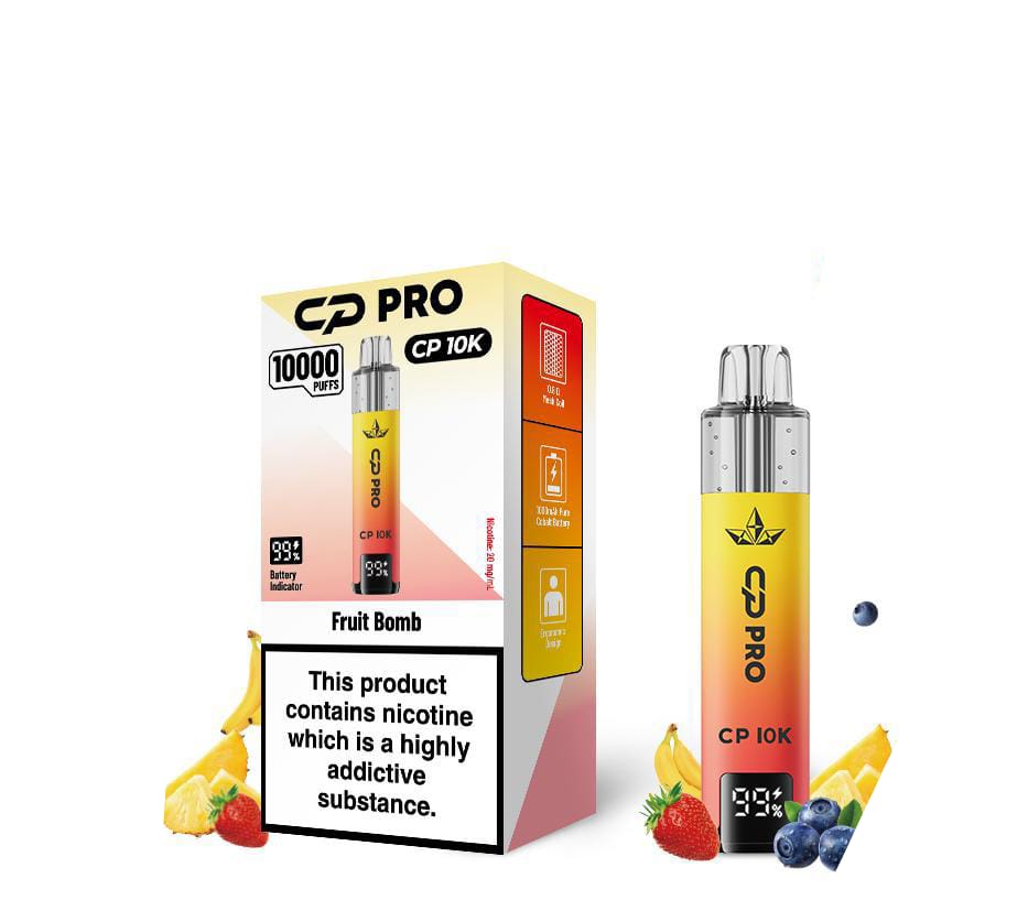 CP Pro CP10K Puffs Prefilled Pod Kit - Box of 5