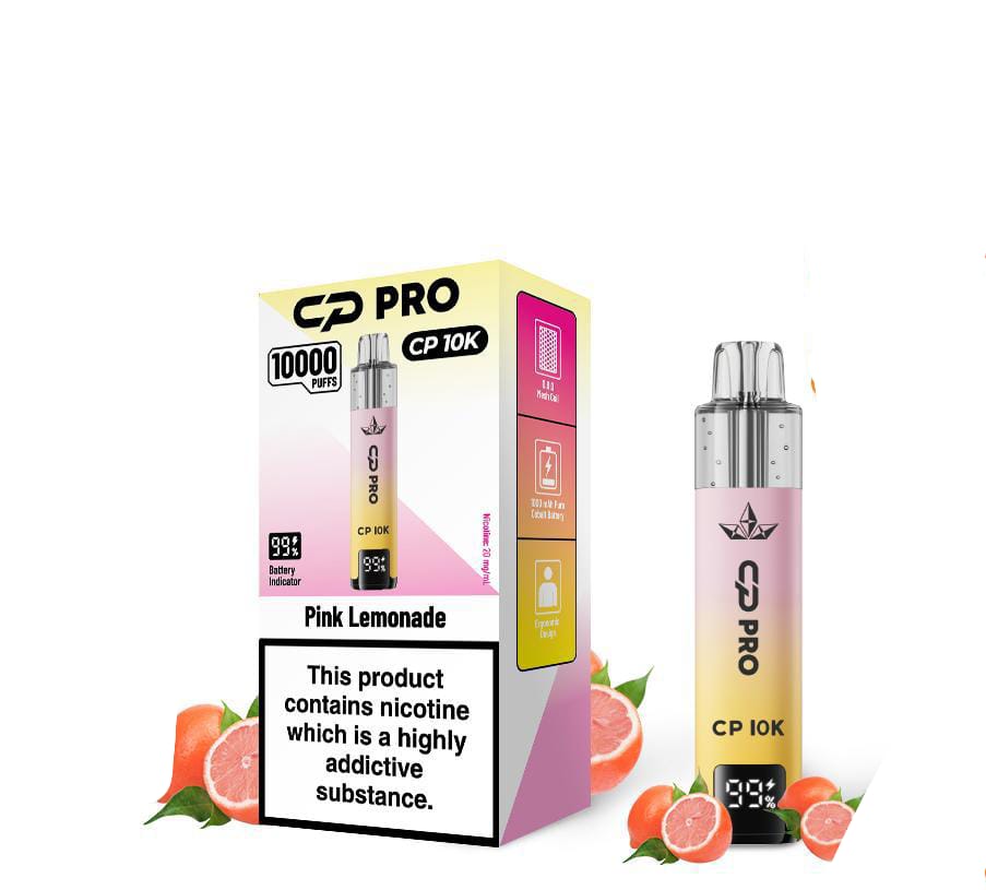 CP Pro CP10K Puffs Prefilled Pod Kit - Box of 5