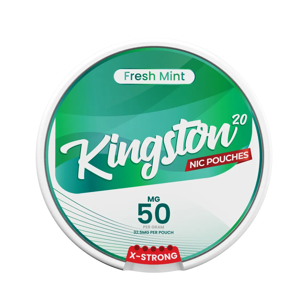 Kingston Fresh Mint Nicotine Pouches - Pack Of 10