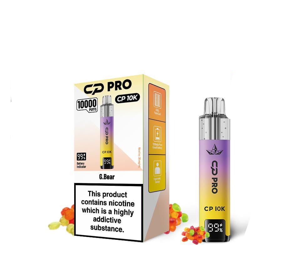 CP Pro CP10K Puffs Prefilled Pod Kit - Box of 5