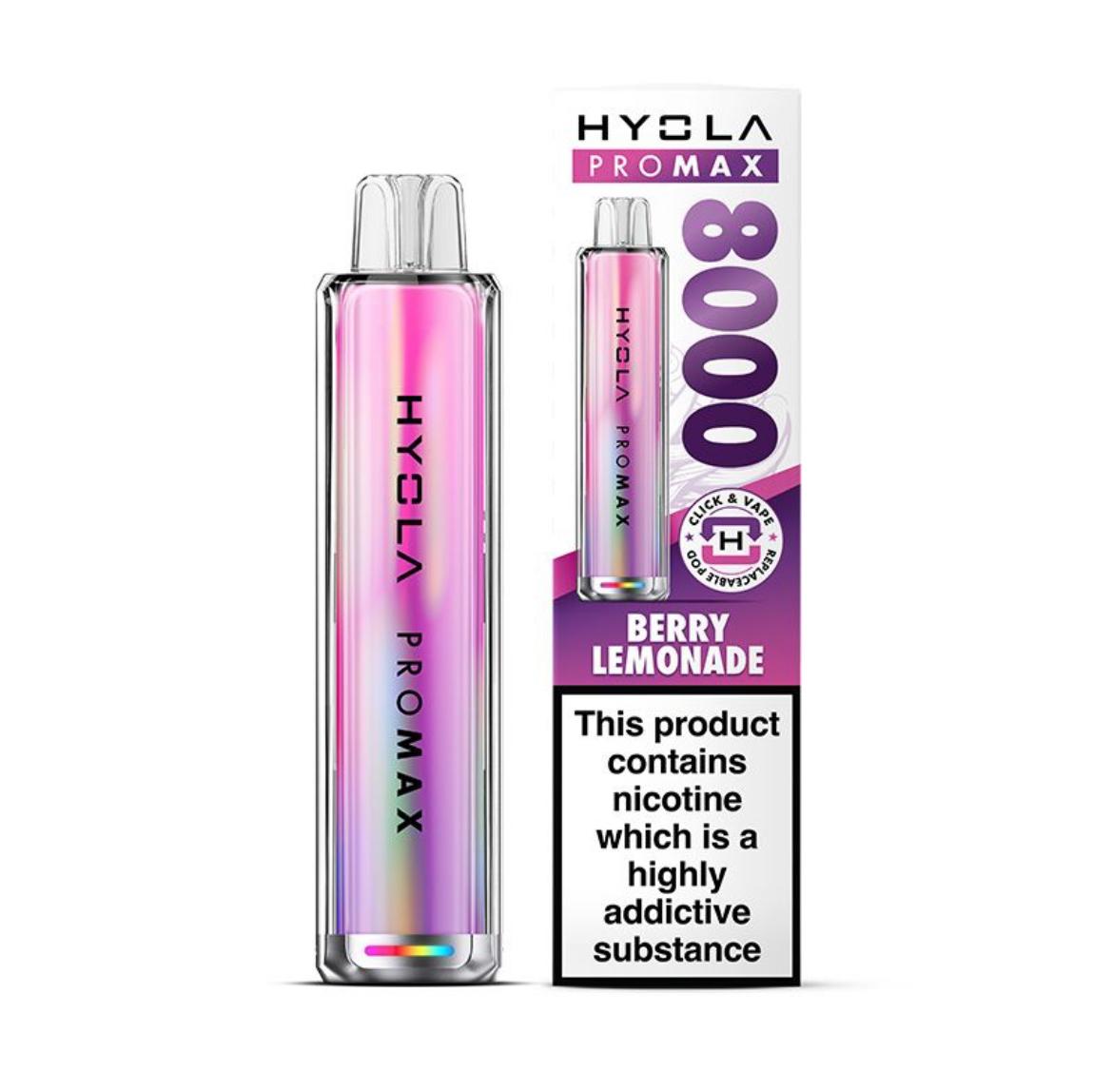 Hyola Pro Max 8000 Prefilled Pod Kit - Box of 5