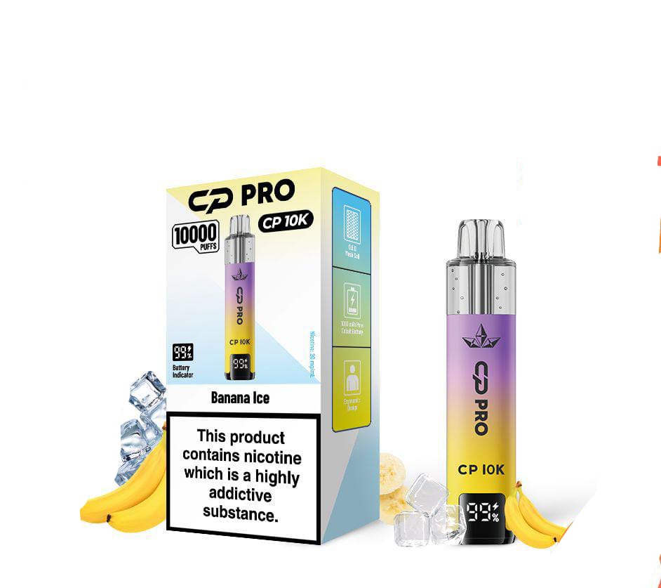 CP Pro CP10K Puffs Prefilled Pod Kit - Box of 5