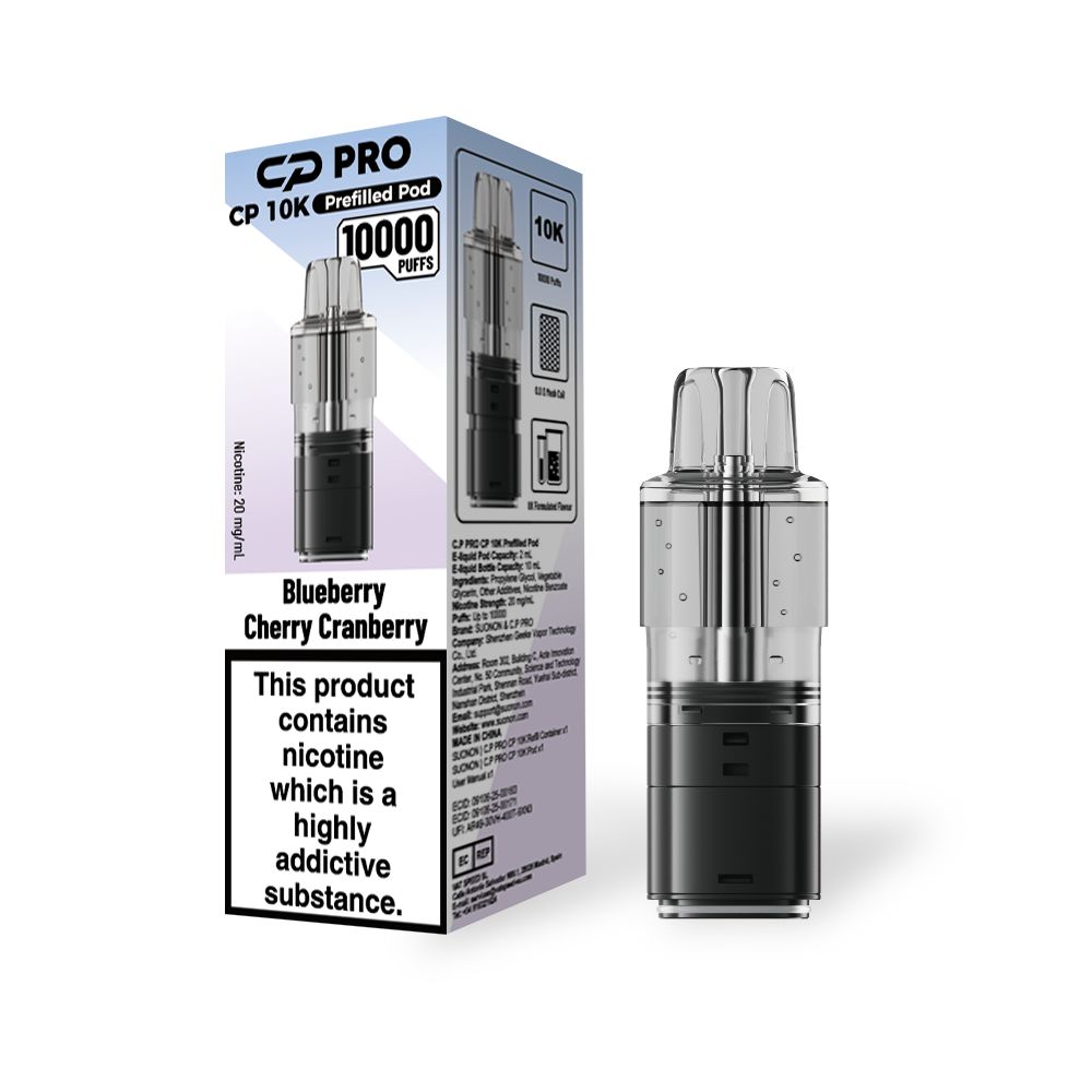 CP Pro CP10K Prefilled Pods - Box Of 5