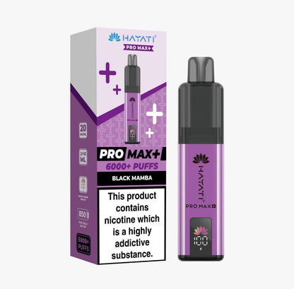 Hayati Pro Max+ 6000 Puffs Prefilled Kit - Box of 5