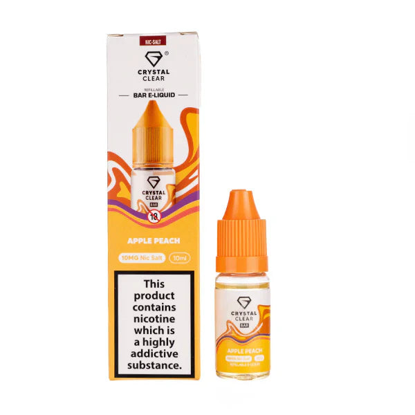 Crystal Clear Nic Salts 10ml - Box of 10