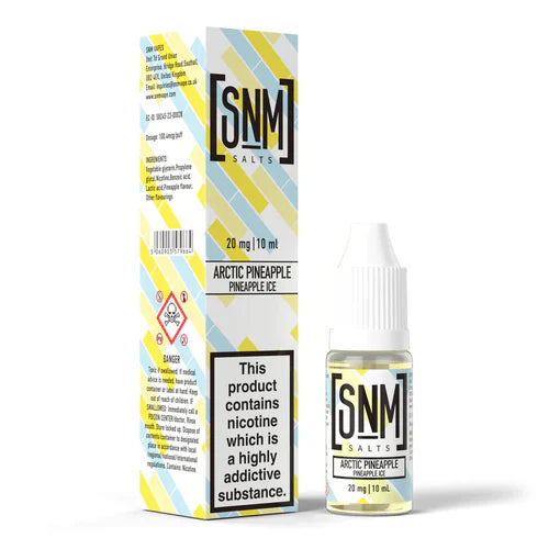 SNM Vapes Nic Salts E-Liquid - Box of 10