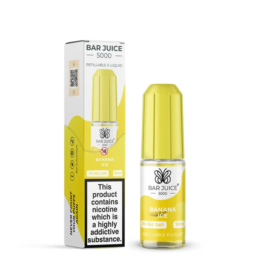 Bar Juice 5000 10ml Nic Salts E-liquids - Box of 10