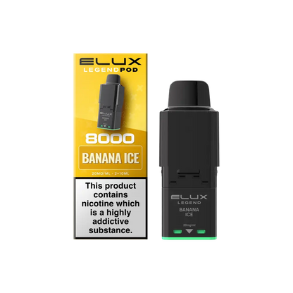Elux Legend 8000 Refill Pods - Box of 5