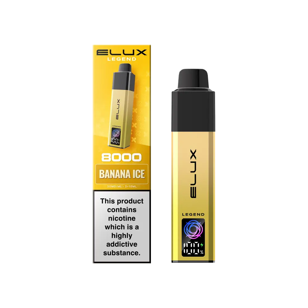 Elux Legend 8000 Prefilled Vape Kit Box 0f 5