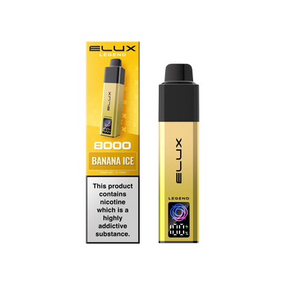 Elux Legend 8000 Prefilled Vape Kit Box 0f 5